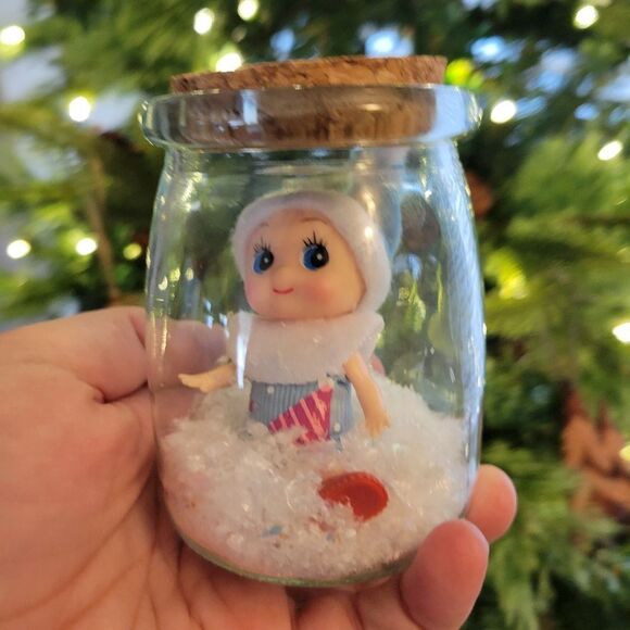 "Skyla Partyfrost" - Adopt a Baby Pixie Elf for Christmas - Picture 3 of 3